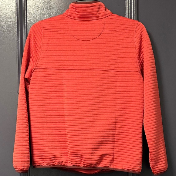 L.L. Bean Airlight Knit Pullover Top 1/4 Button Front Size Medium - Picture 2 of 4